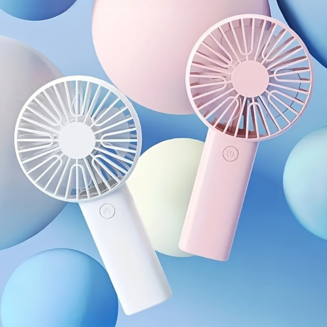 Bärbar USB Mini Bordfläkt med Ställning Carvallo