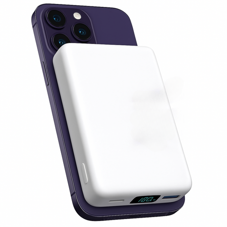 Trådlös laddare powerbank med magnetisk design Carvallo