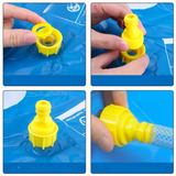 Barn Utomhus Simbassäng PVC Regnbågs Sprinkler Carvallo