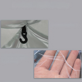 Campingtält med meshventilation och solskydd Carvallo