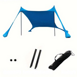 Strand Solskydd Tält med Stänger Carvallo