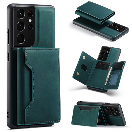 Telefonfodral med läderkortplåtsöverdrag Carvallo