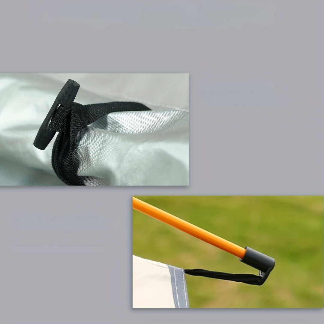 Campingtält med meshventilation och solskydd Carvallo