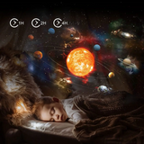 Galaxy Projektor LED Nattljus för Sovrum Carvallo