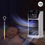 Bärbar Luftkylare Luftfuktare Fläkt USB Vit Carvallo