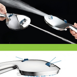 Duschhuvud Justerbart Högtryck Krom Set Carvallo