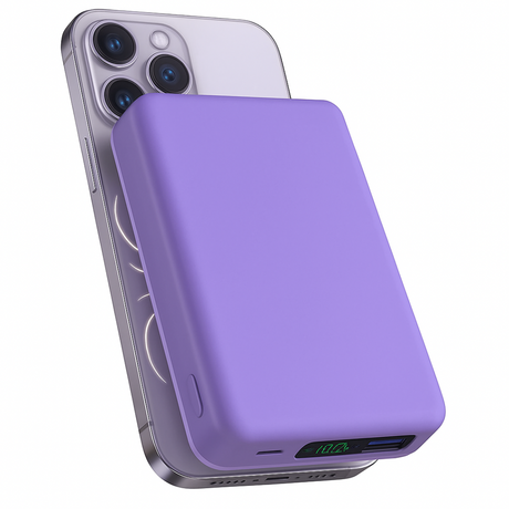 Trådlös laddare powerbank med magnetisk design Carvallo