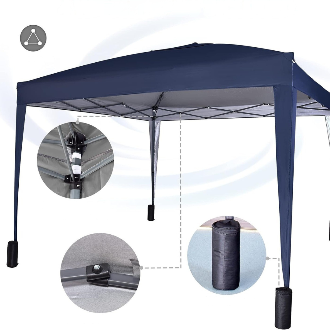 Utomhus Vattentålig Pop-Up Gazebo Tält Carvallo