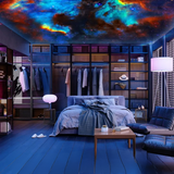 Galaxy Projektor LED Nattljus för Sovrum Carvallo