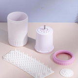 Pet Grooming Silikon Portabel Tass Rengörare Carvallo