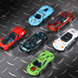 Leksaksbil Utlösare Set Manuell Racing Bana Carvallo