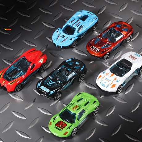 Leksaksbil Utlösare Set Manuell Racing Bana Carvallo