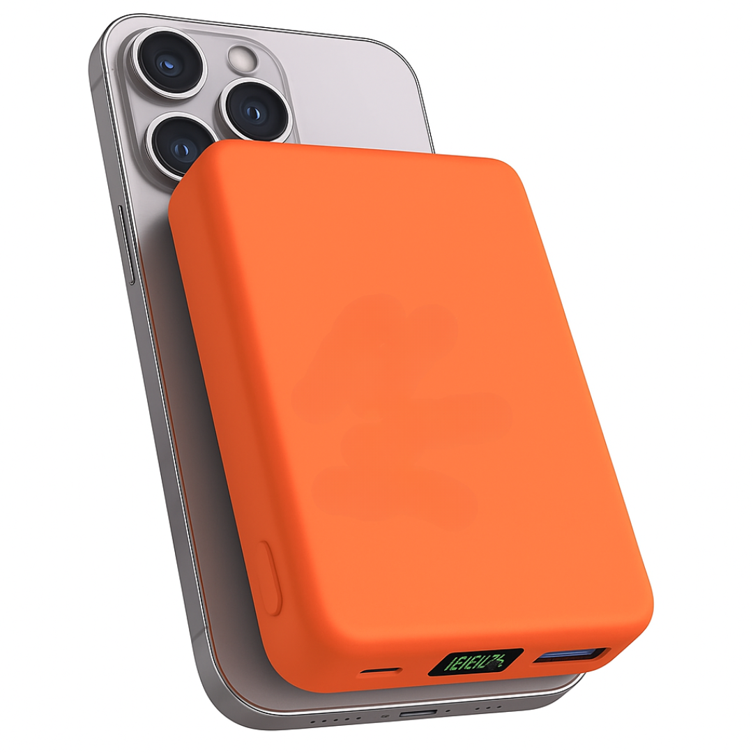 Trådlös laddare powerbank med magnetisk design Carvallo