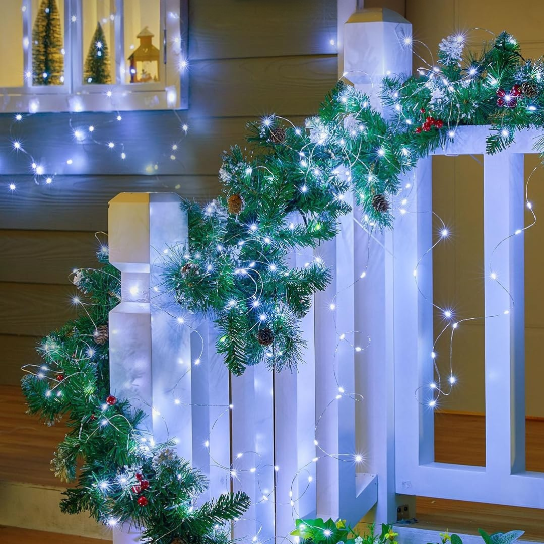 Fairy Lights Solcells Utomhus Halloween Ljusgardin Carvallo