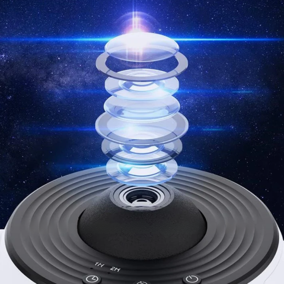 Galaxy Projektor LED Nattljus för Sovrum Carvallo