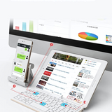 Bluetooth-tangentbord med ställ för surfplattor Carvallo