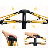 Camping Skyddstält med Oxford Tygeram Carvallo