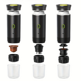 Elektrisk bärbar kaffebryggare för resa Carvallo