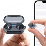 Hörlurar med vattentät trådlös laddningsetui Carvallo