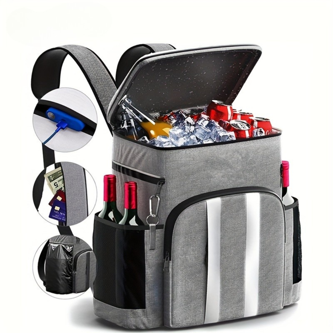 Cooler Ryggsäck Läckagesäker Isolerad Resväska Carvallo