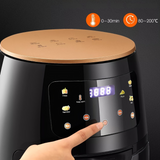 Stor kapacitet digital fritös i rostfritt stål Carvallo