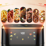 Stort Digitalt Rostfritt Stål Air Fryer Ugn Carvallo
