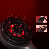 Huvdmassageborste med röd ljusbehandling Carvallo