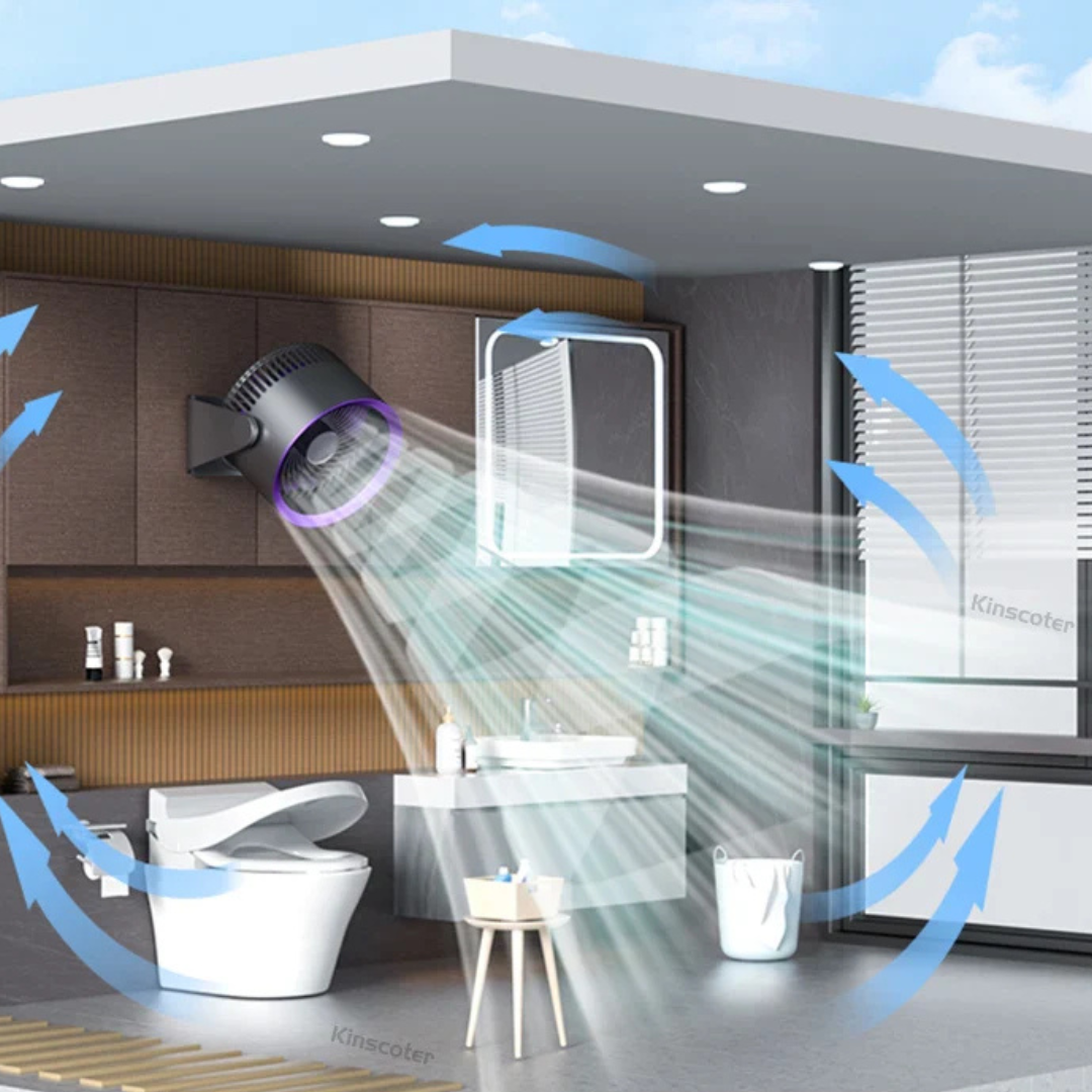 Portabel USB Skrivbordsfläkt för Tyst Kylning Carvallo