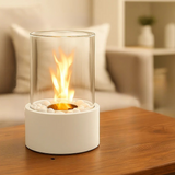 Portabel Bordskamin i Metall för Inomhusbruk Carvallo