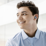 Hörlurar med vattentät trådlös laddningsetui Carvallo