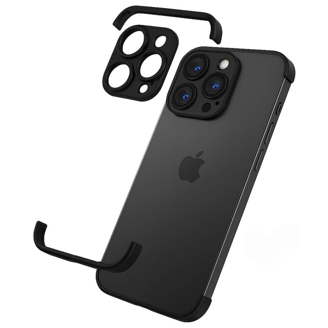 Mobilskal Minimalistisk Slim Skyddande Metallfack Carvallo