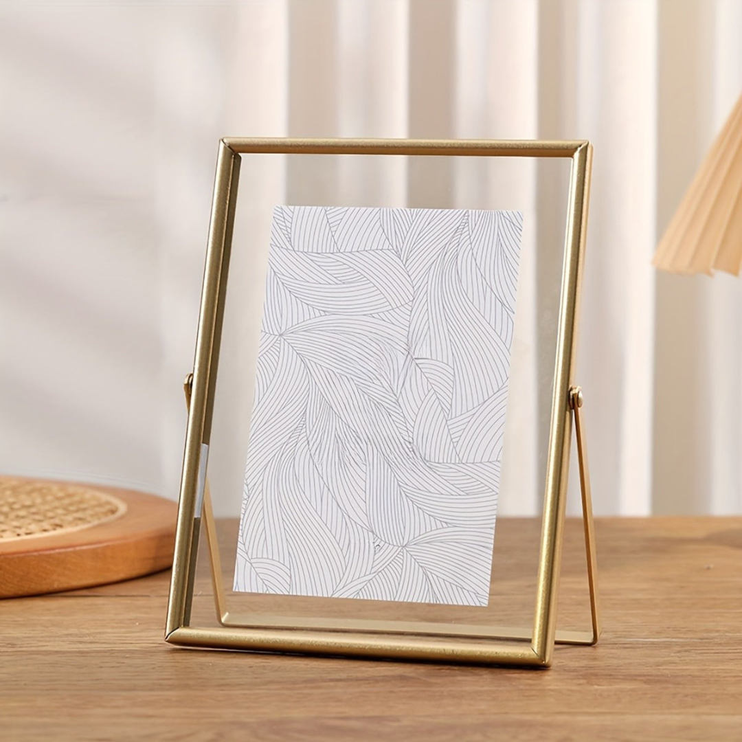 Digital fotoram Modern metall skrivbordsställning Carvallo