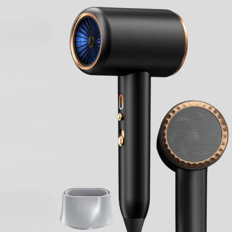 Hårtork med ionisk teknik och stylingverktyg Carvallo