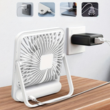 Portabel USB-uppladdningsbar bordsvifte Carvallo