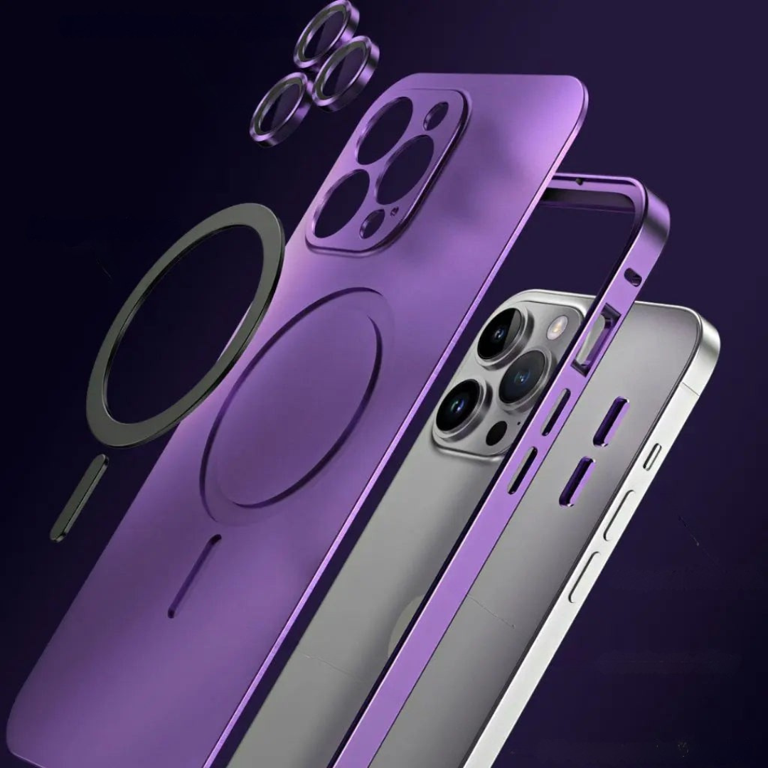 Telefonfodral Magnetisk Metall Tunn Skyddande Fodral Carvallo