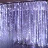 Fairy Curtain Lights USB Fjärrkontroll Varm Vit Carvallo