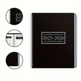 Månatlig Pappersplanerare med Spiralbindning Carvallo