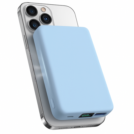 Trådlös laddare powerbank med magnetisk design Carvallo