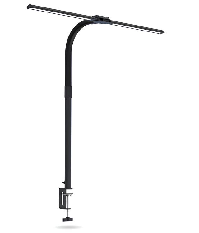 LED-skrivbordslampa med dubbel ljuskälla – Modern och stilren för kontoret Carvallo