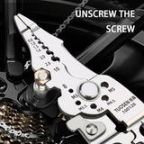 Royallure All-in-One Elektriker Verktygssats: Precision Kabelskalare, Crimpverktyg & Klippare Carvallo