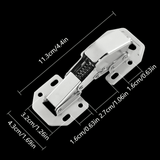 Carvallo | ClickClose - Hängsel utan hål Carvallo