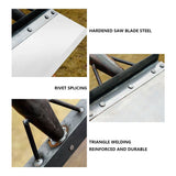 Royallure All-in-One Garden Scraper: Mångsidigt verktyg för ogräsrensning, plantering och isborttagning Carvallo