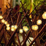 Fairy Lights Varm Vit Solcell Utomhus Ljusgardin Carvallo
