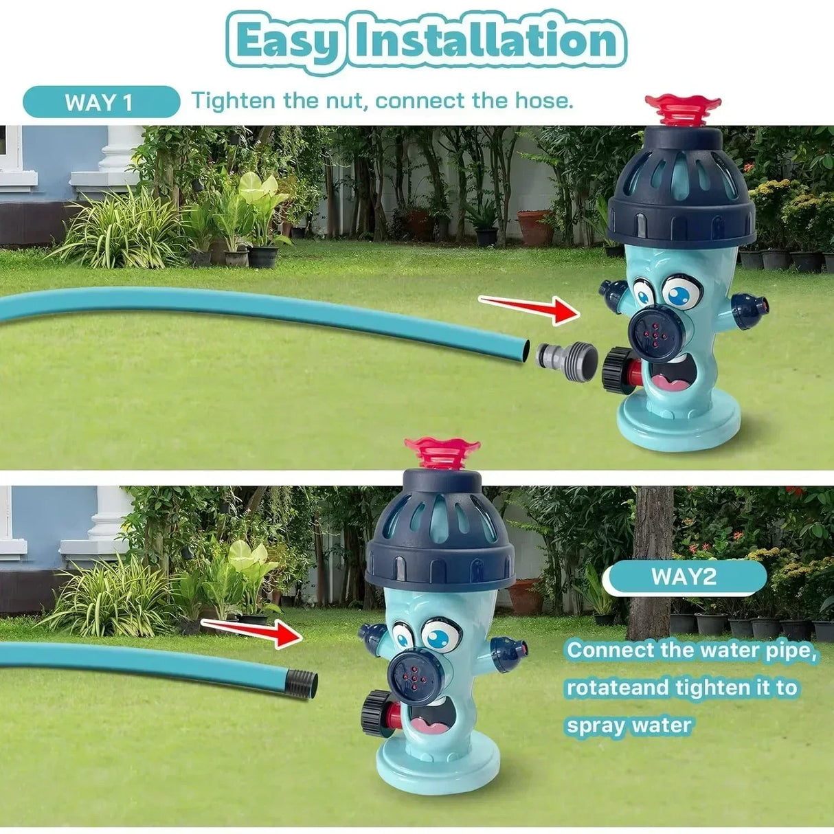 Carvallo – Baseball möter vattenlek i trädgården! Carvallo