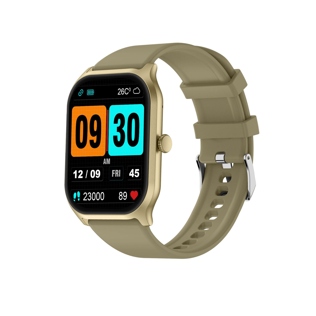 Smartwatch Fitness Tracker med Stort Display Carvallo