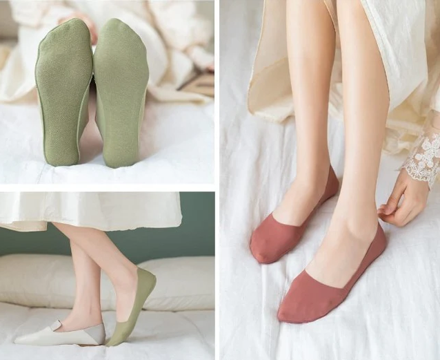 Luxora No Show Strumpor - Tunna, Bekväma & Andningsbara Carvallo