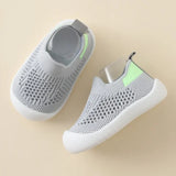 Barn Slip On Andningsbara Mesh Sneakers Carvallo