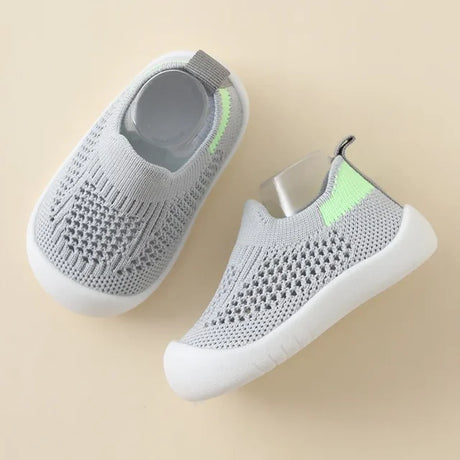 Barn Slip On Andningsbara Mesh Sneakers Carvallo