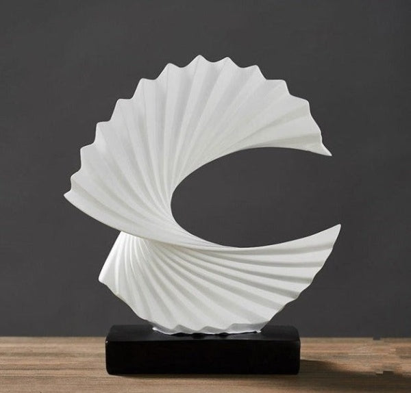 Modern konstnärlig skulptur för hem och kontor elegans Carvallo