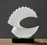 Modern konstnärlig skulptur för hem och kontor elegans Carvallo